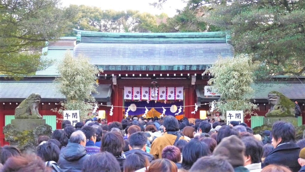 大國魂神社跨年初詣