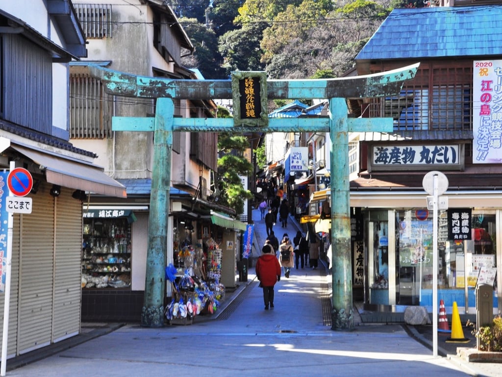 江之島青銅鳥居