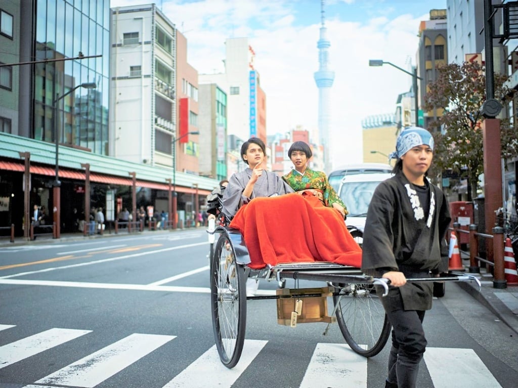 淺草人力車和服體驗