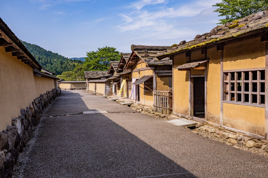 福井一乘谷朝倉氏遺跡還原街道