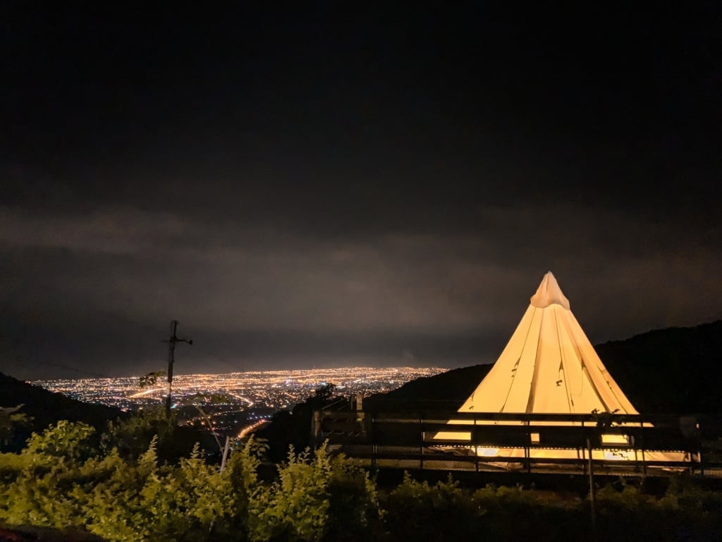 歐漫景觀農場 宜蘭夜景