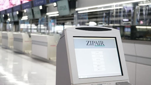 ZIPAIR Tokyo ZIPAIR 貴賓室 自動報到